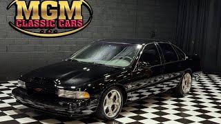 1996 Chevrolet Impala SS Supercharged for sale Visit our website Mgmclassiccars.com
