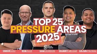 Top 25 Growth suburbs in 2025- Sam Gordon, Simon Loo, Rob Flux, Gilbert Melgar & Arjun Paliwal