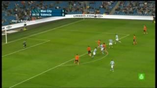 Manchester City 2 - 0 Valencia CF Gol de Jo Alves