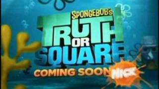 (HQ)  "SpongeBob's Truth or Square" promo