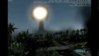 BEST NUKE EVER PC CRYSIS ULTRA  MASSIVE NUKE MOD + PHYSICS