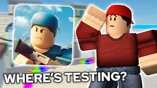 Where Is ARSENAL RELOADED TESTING..? (Roblox Arsenal)