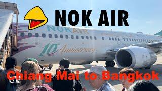 First time ever on Nok Air - Chiang Mai to Bangkok