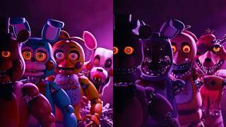 FNAF 2 Movie Animatronic Animation Teasers Compilation