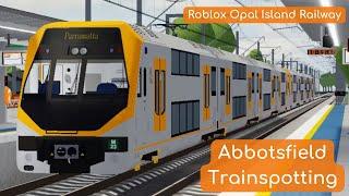 Abbotsfield Trainspotting | Roblox Opal Island Railway