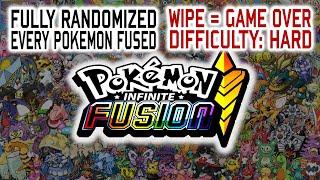 Pokemon Infinite Fusion | Fully Randomized Hardmode | 16/16 Badges | Kanto E4 & Champ Finale!