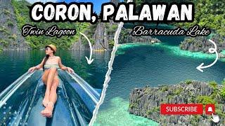 Coron, Pawalan Island Hopping - Barracuda Lake and Twin Lagoon Tour B Vlog 2023