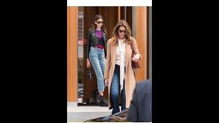 Cindy Crawford & Kaia Gerber Step Out in London