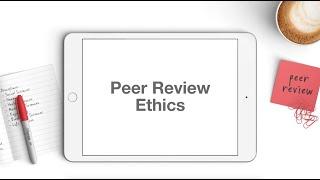 Peer Review Ethics