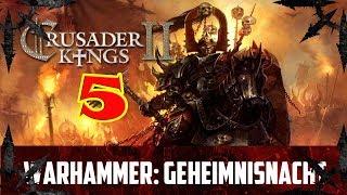 Crusader Kings 2 Warhammer Geheimnisnacht. Темный Крестовый поход #5. Планы меняются.