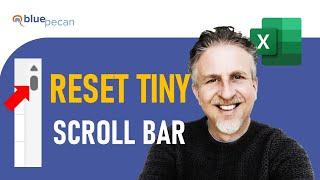 Reset Scroll Bar in Excel | Horizontal & Vertical Scroll Bars are Tiny | Recalibrate Scroll Bars