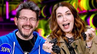 3D Printing Armor w/ Felicia Day!!