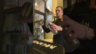 Hands of the bartender at work  #bartender #work #flairbartender #skills #shorts