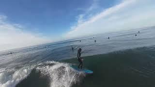 12/14/24 Tourmaline Surf Park in Pacific Beach San Diego Complete Raw Unedited Drone Surfing Footage