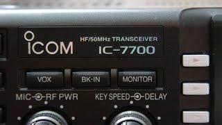 ICOM-7700 ремонт (repair)