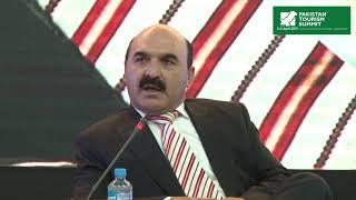 Mr. Fida Khan Fida, Minister Tourism - Gilgit - Baltistan at Pakistan Tourism Summit