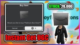 [UGC LIMITED] Amazon's Joyful Horizons Script - Instant Get Platinum Box Head