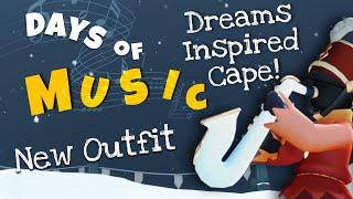 [BETA] Days of Music Returns! New Cape, Outfit + Instrument - Sky Beta Update nastymold