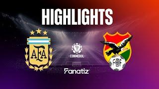 Argentina vs Bolivia 6-0 | Highlights | World Cup Qualifiers 2026