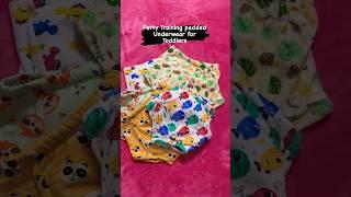 Toddlers essentials..Padded Underwear for potty training from Superbottoms #viral #youtubeshorts