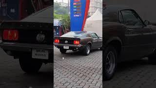 CLASSIC OLD MUSTANG AT FILLING STATION IN INDIA | #shorts