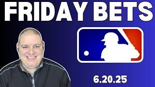 Craig's Friday 3 Free Picks & Betting Predictions - 6/20/25 l MLB Betting Picks