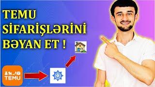 TEMU SAYTINDAN SİFARİŞLƏRİNİZİ ƏN ASAN YOLLA BƏYAN EDİN !(Temu Azerbaycan Sifaris)