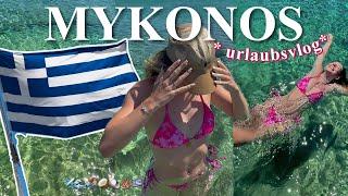 mykonos *urlaubsvlog* ‍️ Reise, Strandtage und Roomtour