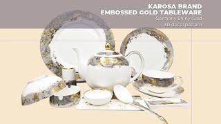 China dinnerware setting for hotel manufacturers - KAROSA CHINAWARE