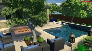 Silveira Pool - Designed by Mike Livingston - Cody Pools