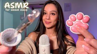 ASMR  I promise you will get tingles and fall asleep  (inaudible whisper, measurements, tapping)