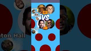 IShowSpeed & Ronaldo vs Ashton Hall & Messi Song: Die With A Smile #aisongcover #aicover #football