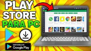 Cómo DESCARGAR Play Store Para PC Windows 7, 8, y 10 2024