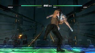 DEAD OR ALIVE 5 Last Round - Leon vs. Momiji RYONA
