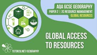 Global Access to Resources | AQA GCSE Geography | Global Resources 1