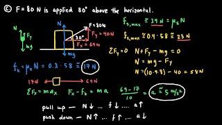  Static and Kinetic Friction 