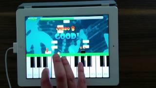 Learn to play "The blue Danube" (Strauss) with Piano Master - tutorial for iPhone Android iPad HD