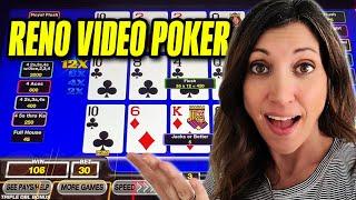 Video Poker in Reno - Triple Play and Multipliers Rising 
