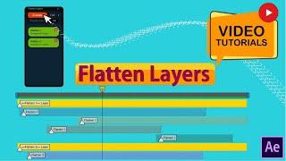 Flatten Layers tutorial for After effects