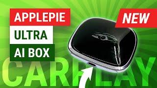 ApplePie Ultra / UX999Ultra CarPlay Android 12 AI Box Adapter Review