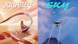 Sky children of the light vs Journey | 2021 Mobile android/Ios Gameplay