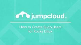 How to Create Sudo Users for Rocky Linux