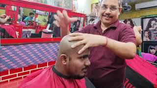 ASMR Straight Best Head Shave/(2022)Extremely Best Head Shave/Dandruff Coul head shave/indian barber