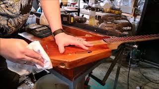 Monster Guitars 054: Coffin Guitar - The oil finish