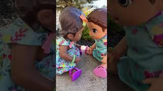 Lilly &Brooklyn #cringe #doll #babyalive #bestfriend #jetta