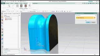 10 NX CAM   Variable Contour Operation Interpolate Tool Axis