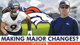 Broncos Making MAJOR CHANGES To Starting Lineup Before 2025 NFL Season? Broncos News & Rumors