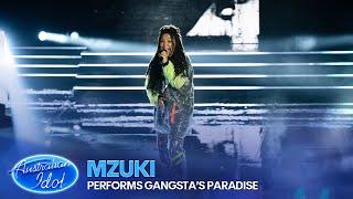 Mzuki Performs 'Gangsta's Paradise' To Her Haters | Australian Idol