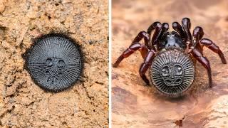 Trapdoor Spider ️ If You See This, Don't Touch It!