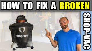 How to Troubleshoot and Fix a Shopvac!!